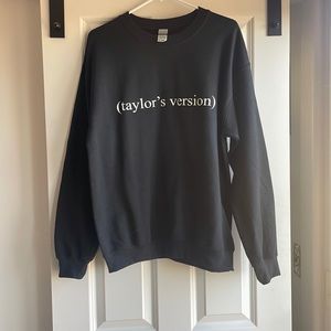 Taylor swift “Taylor’s Version” sweatshirt